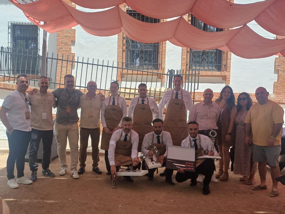 Ganador del Concurso Nacional de Cortadores de Jamón en las Jornadas Gastronómicas de Belmonte